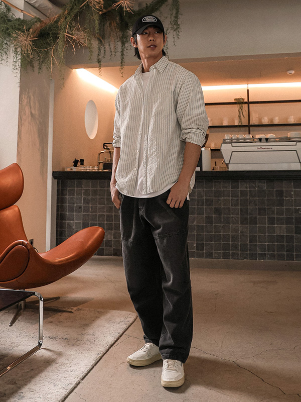 (XL-6XL)<BR>파코야 标准配合 牛仔松紧带裤 RA-1081