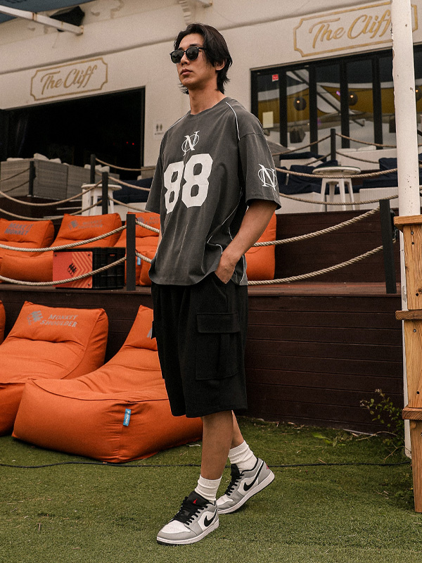 (XL-6XL)<br>치몽 百慕大 货物绑带短裤 41