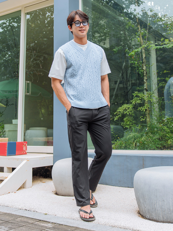 (L-5XL)<br>라핀타 针织马甲