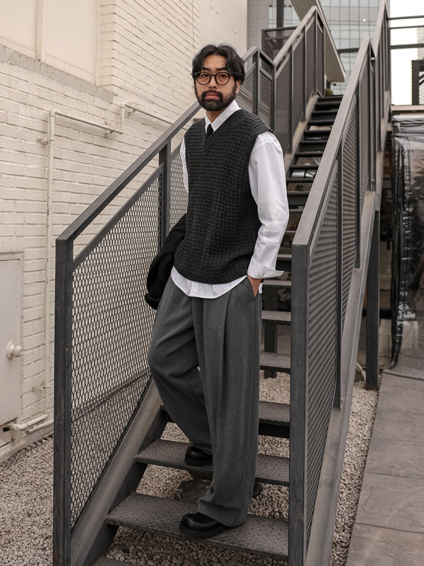 (L-5XL)<BR>벌집스 针织马甲