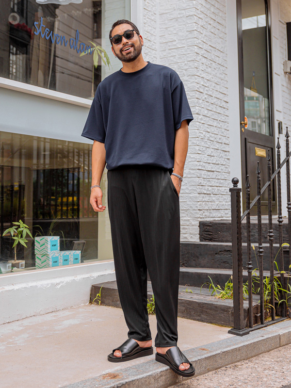 (XL-8XL)<br>사드스카 林克莱夫雷  短袖T恤<br><font color="#fb5ec9"><B>[1+1]</B></font>