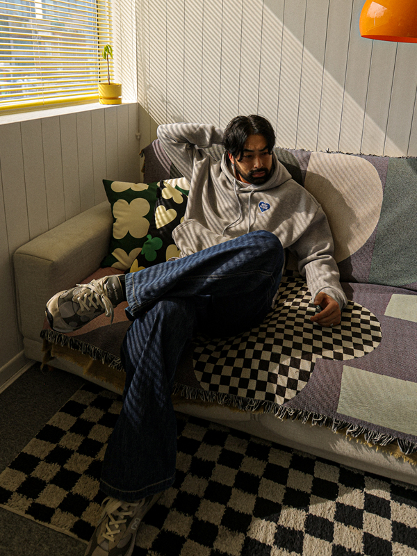 (M-5XL)<BR>파에트 半宽配合 牛仔松紧带裤 D579