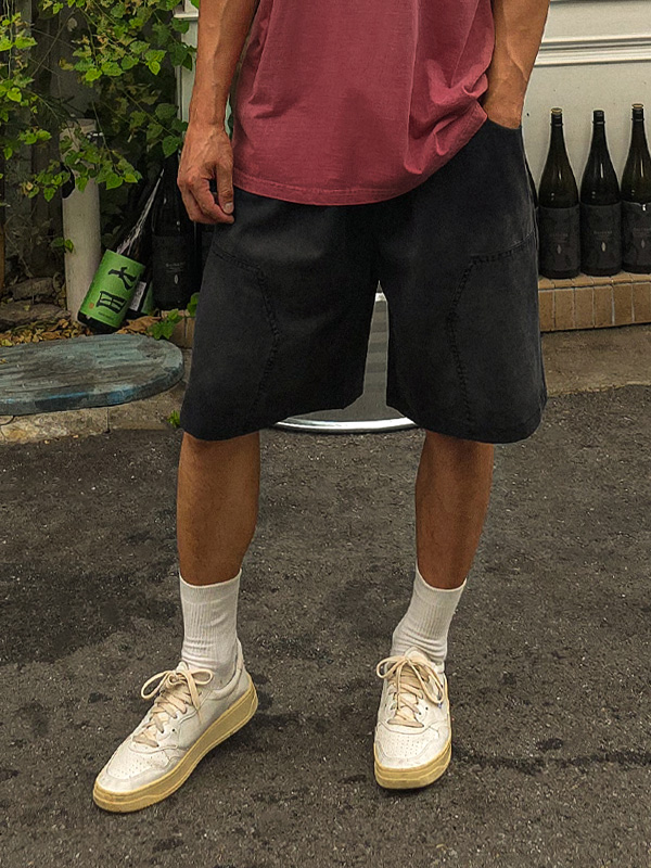 (M-6XL)<br>바라타사 松紧带短裤 8101