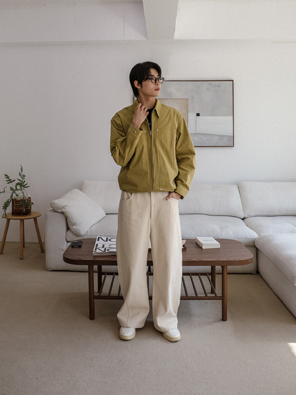 (L-4XL)<br>부르타시 면자켓