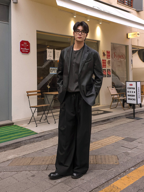 (M-3XL)<br>보그다토 레더자켓