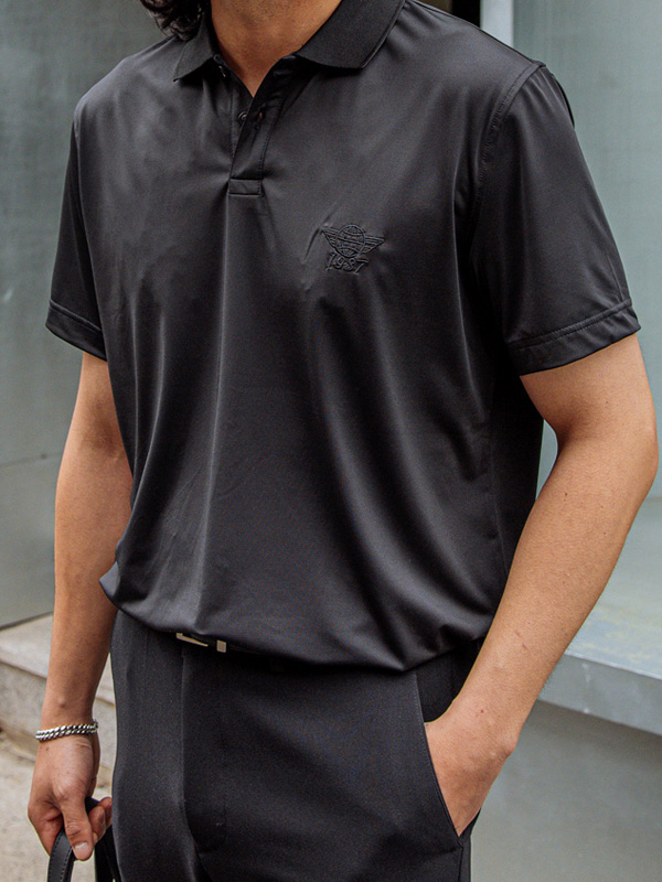 (L-6XL)<br>타크나 短袖领衬衫 <br><font color=