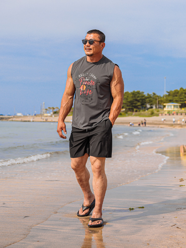 (L-5XL)<BR>바바킨 捆绑货物紧身裤短裤<br><font color="#072c81"><B>【 W.DNA 】</B></font>