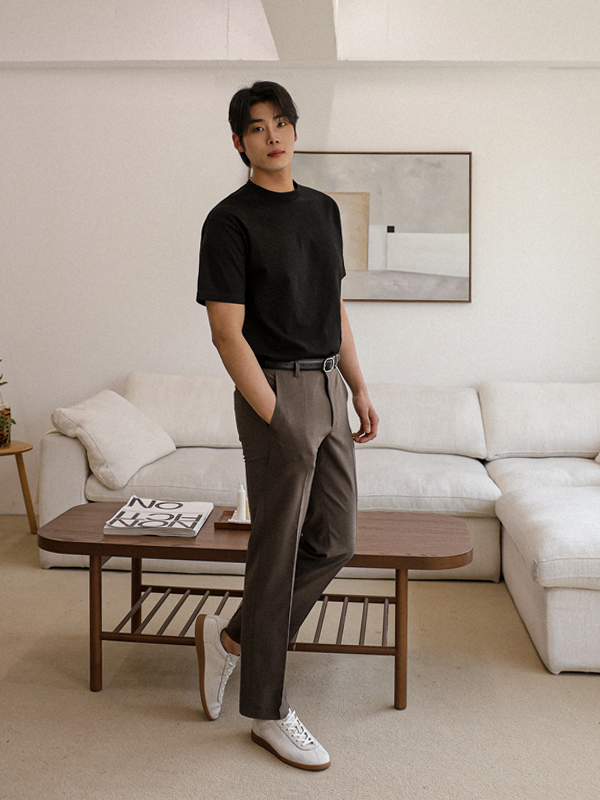 (M-4XL)<br>박음질 없는 干净 基础短袖连体衣