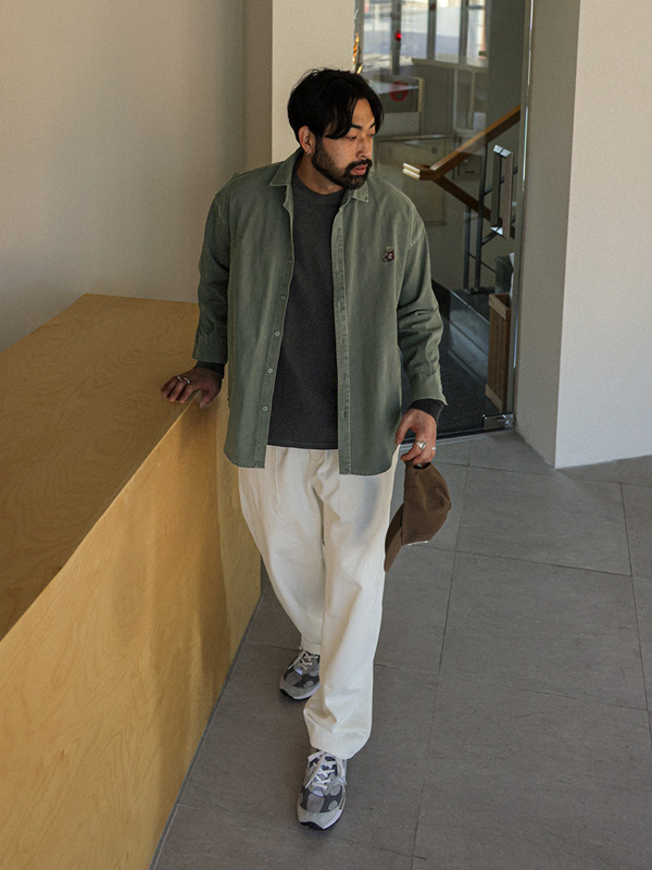 (XL-6XL)<BR>라지코 颜料 衬衫