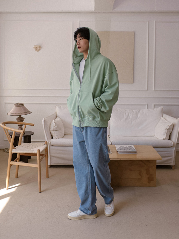 (M-4XL)<br>아디라 标准配合 隐藏绑带 牛仔裤