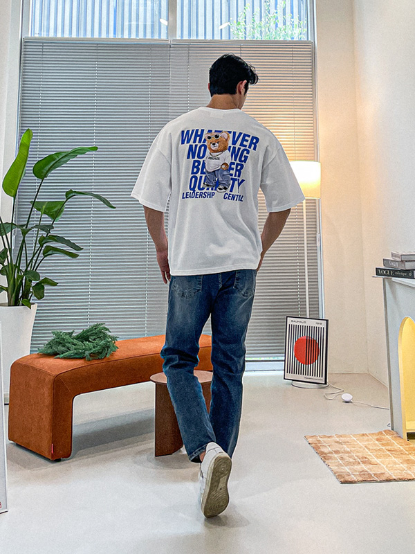 (L-5XL)<BR>모바차 短袖T恤