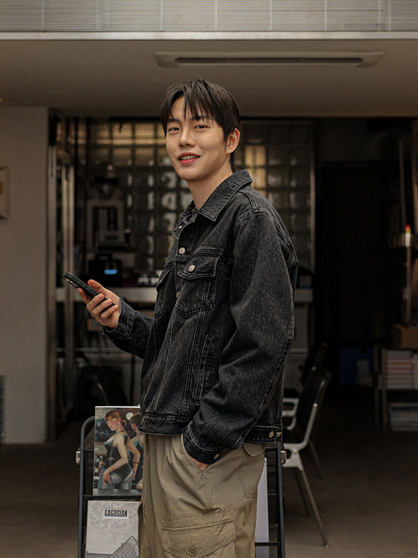 (L-4XL)<BR>리바디아 牛仔夹克