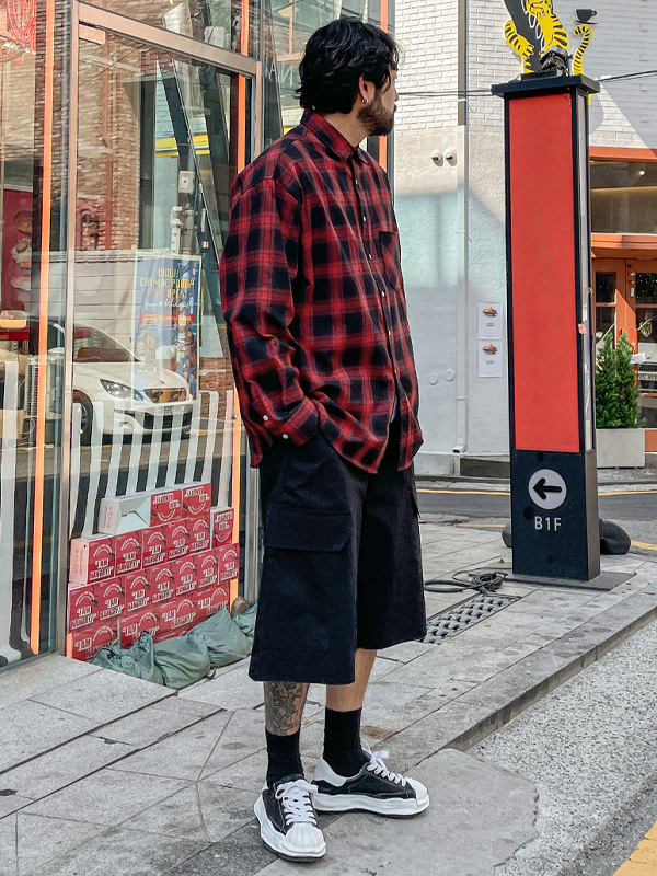 (XL-6XL)<BR>차크모 松紧带短裤