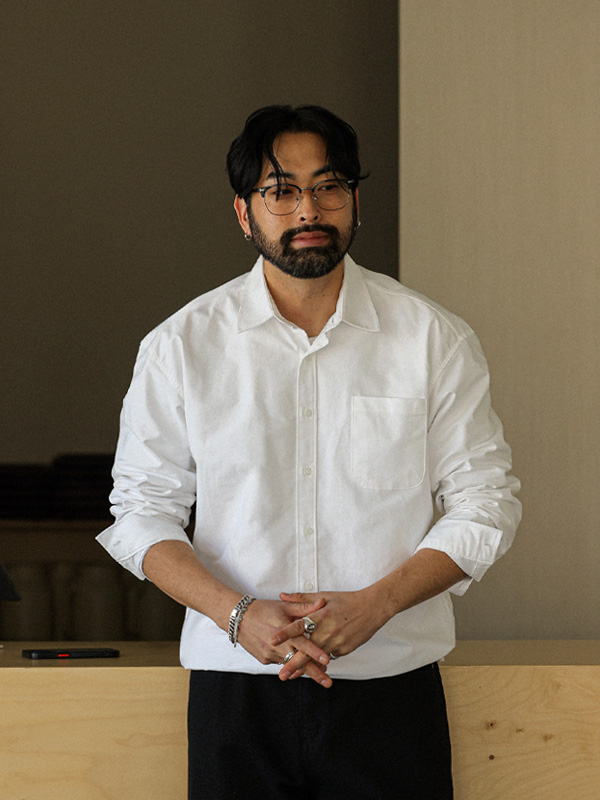 (L-6XL)<br>로뜨 넣은척 牛津 衬衫 N018