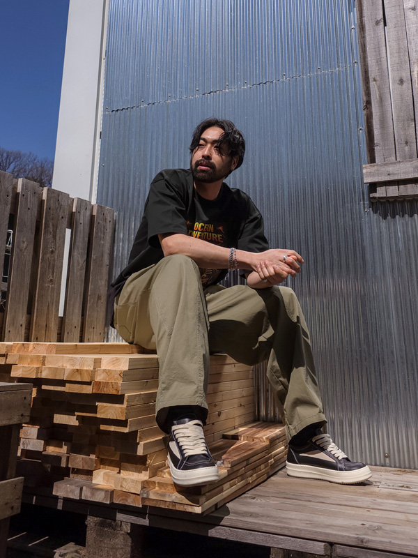 (L-5XL)<BR>샤크스컬 短袖T恤 T063