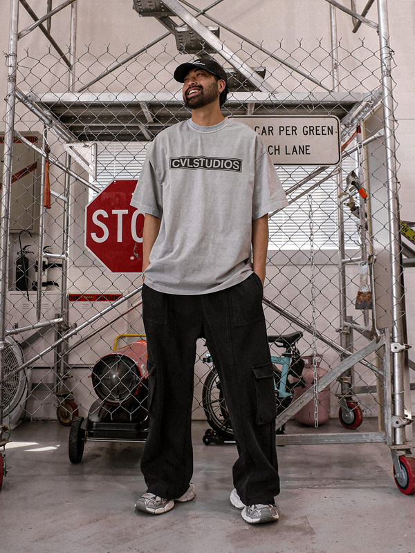 (L-4XL)<BR>파폰 广泛适用 货物松紧带裤 702