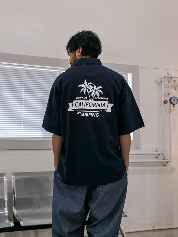 (XL-5XL)<br>라가드마 亚麻短袖衬衫