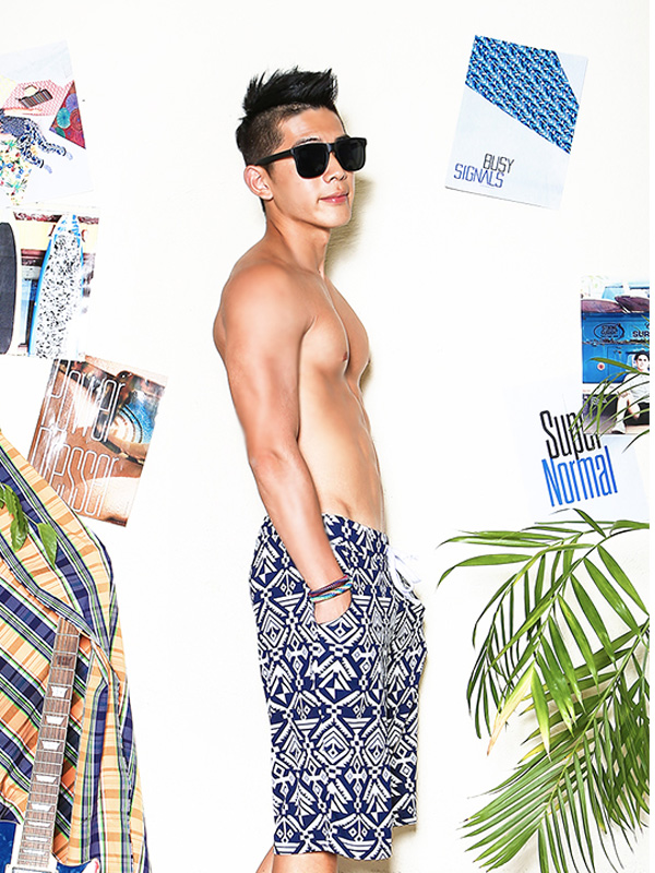 (M-6XL)<BR>으리으리한 松紧带短裤