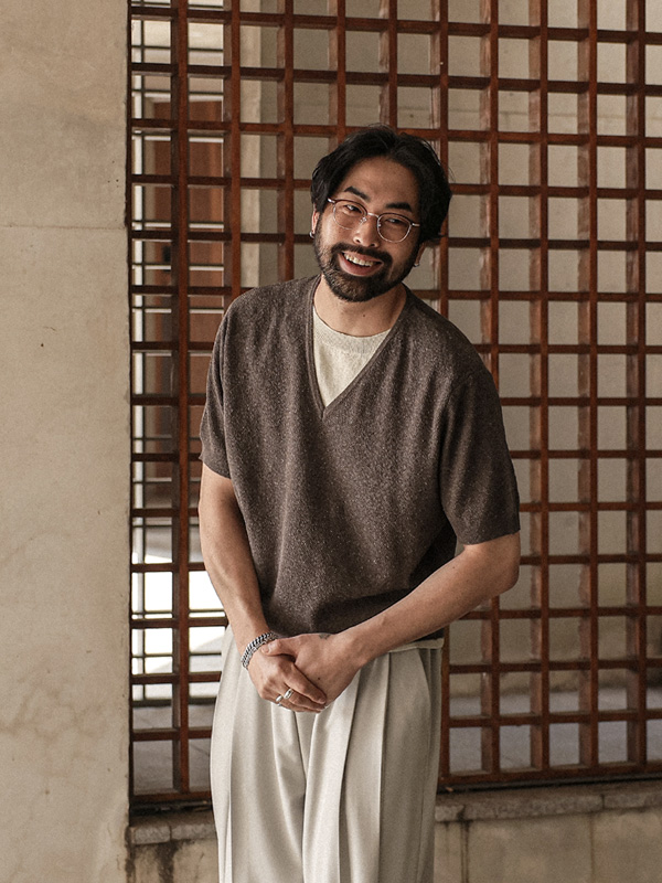 마오바르 亚麻 短袖针织品