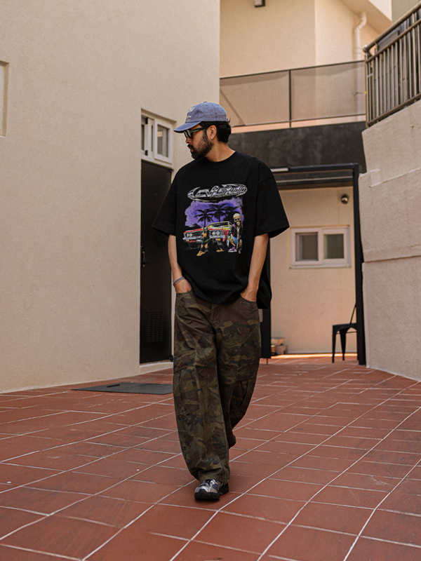 (XL-4XL)<BR>도베르만 短袖T恤