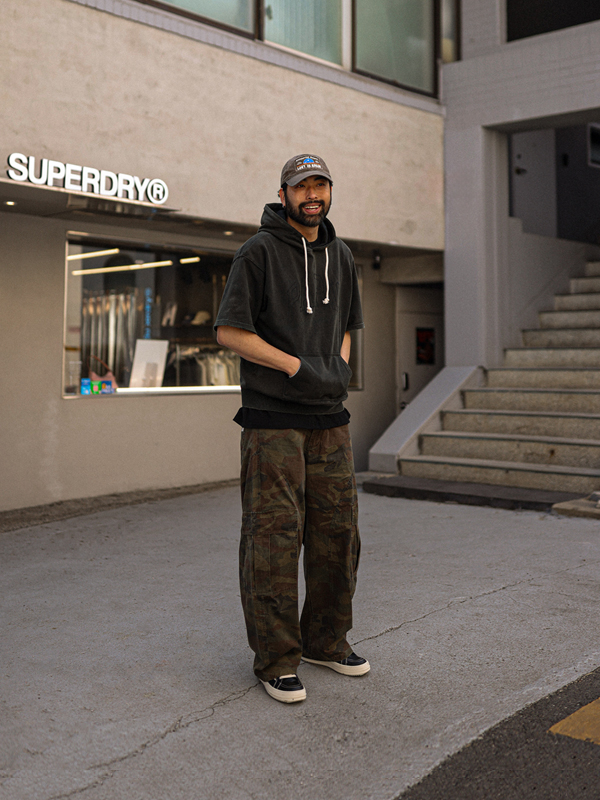 데르벤트 连帽短袖衬衫