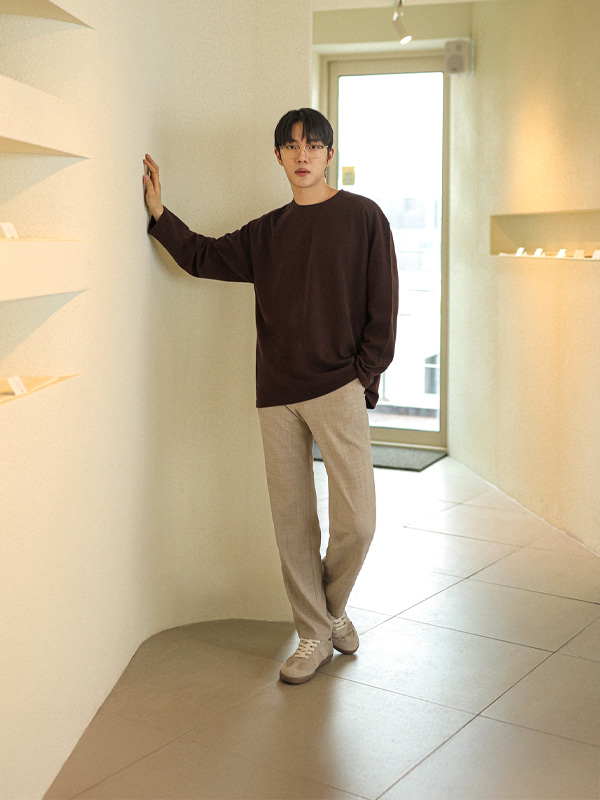 <font color="#FF0000">[Big ing EVENT 商品]</font><br>(M-7XL)<br>모니한 标准配合 보카시 뒷밴딩팬츠 S015-P