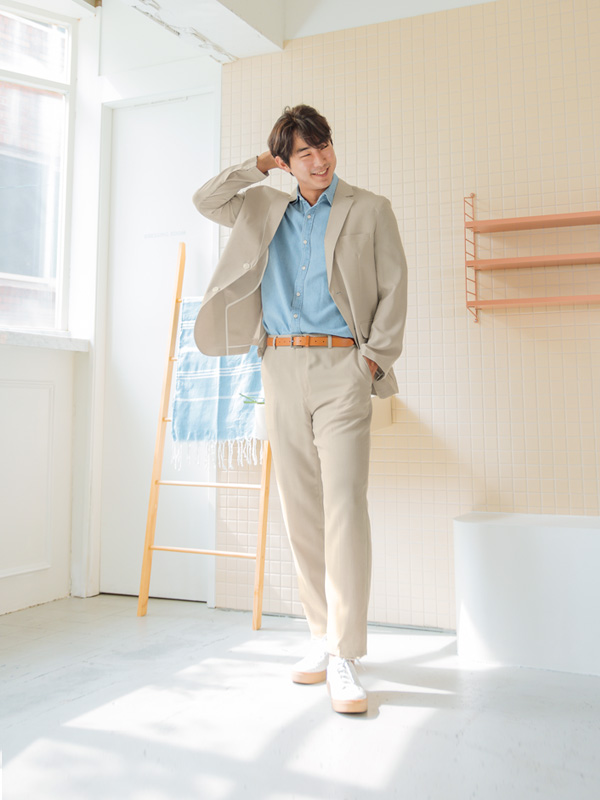 <font color="#660616">[Big ing EVENT 商品]</font><br>(L-5XL)<BR>모그파스 亚麻夹克