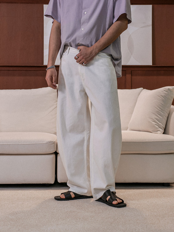 우스치카 커브드 棉裤