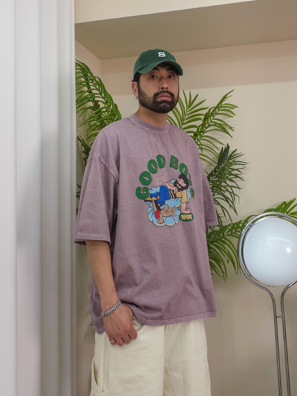 굿보이 颜料 短袖T恤