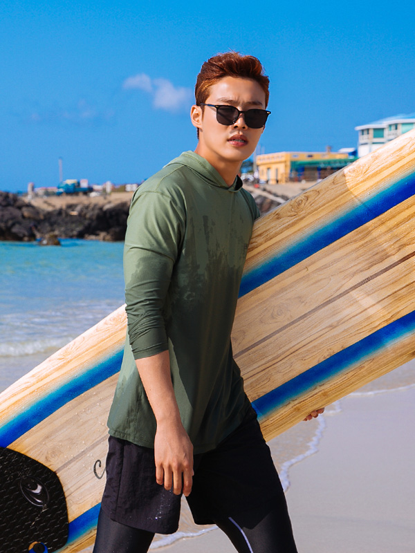 (L-5XL)<br>온더비치 鲁什卫士 卫衣