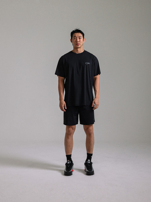 (M-6XL)<br>크라임 网 短袖T恤<br><font color=
