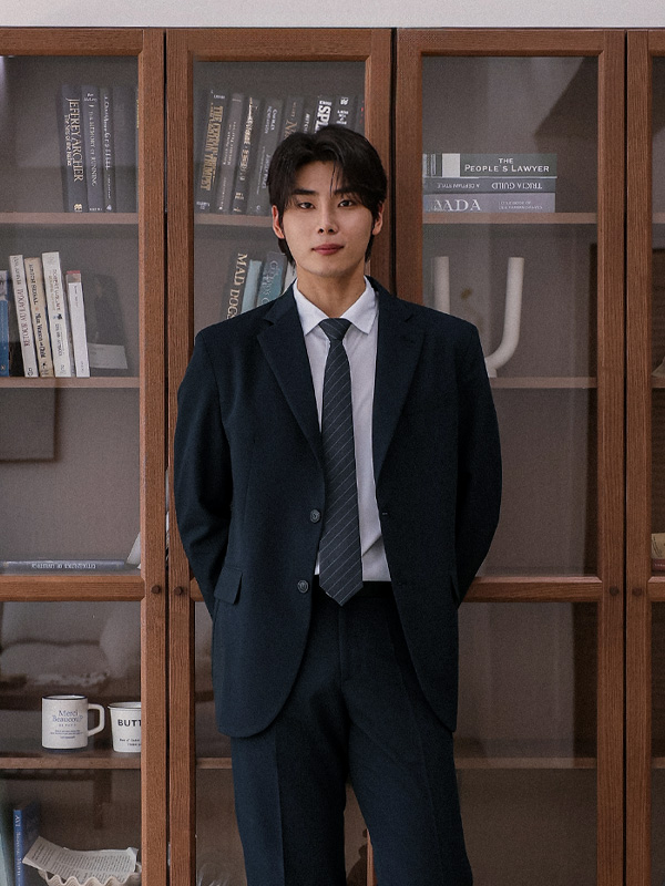 (M-7XL)<br>트루먼 사팡스판 싱글자켓 S011-J