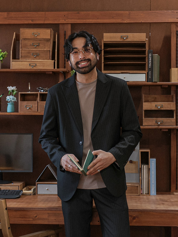 <font color="#FF0000">[Big ing EVENT 商品]</font><br>[SET](M-7XL)<br>모타즈 싱글자켓+코우리 뒷밴딩팬츠