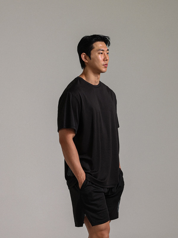 (M-6XL)<br>폼페이 网眼短袖连体衣<br><font color="#072c81"><B>[ W.DNA ]</B></font>