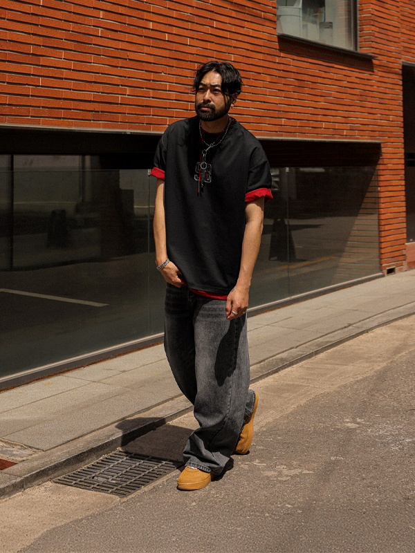 (L-7XL)<BR>카니타스 短袖T恤 66108