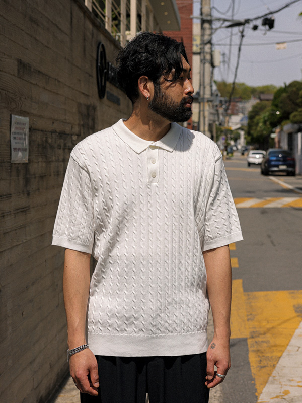 (L-4XL)<br>마크란 短袖领衬衫
