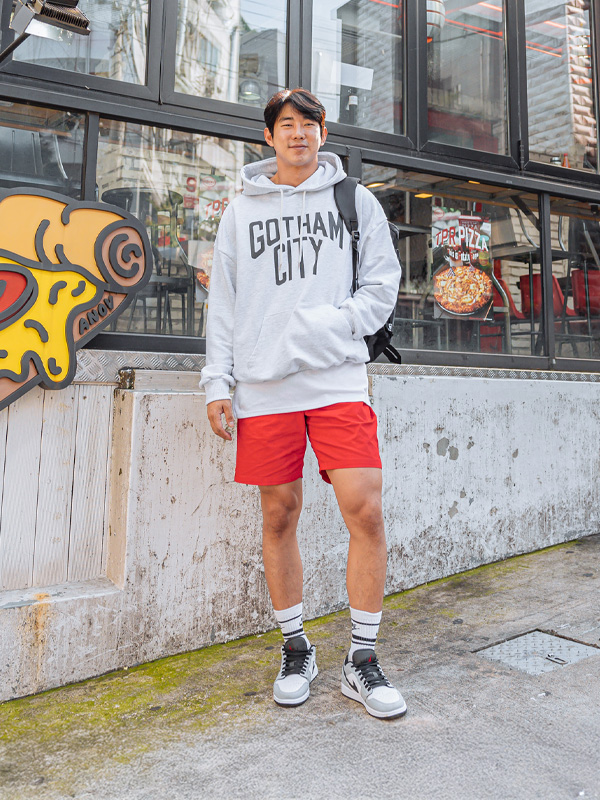 (L-6XL)<BR>사타카나 松紧带短裤