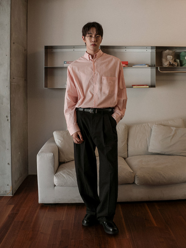 (L-7XL)<br>스파턴 半宽配合 魔法绑带 宽松长裤 S152