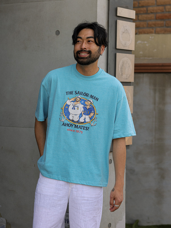(L-4XL)<br>다로마 短袖T恤