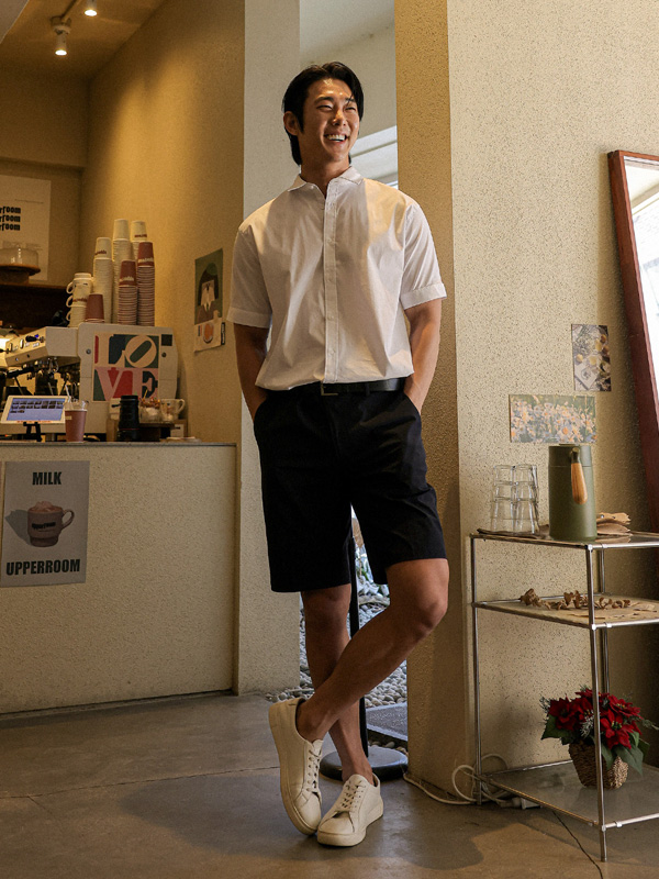 (M-5XL)<BR>라바트 侧边带 短裤