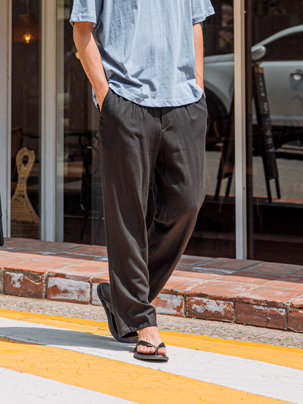 (M-5XL)<BR>루카니아 广泛的 松紧带裤 127<br><font color="#098a09"><B>选择长度 (基础,长款+10cm)</B></font>