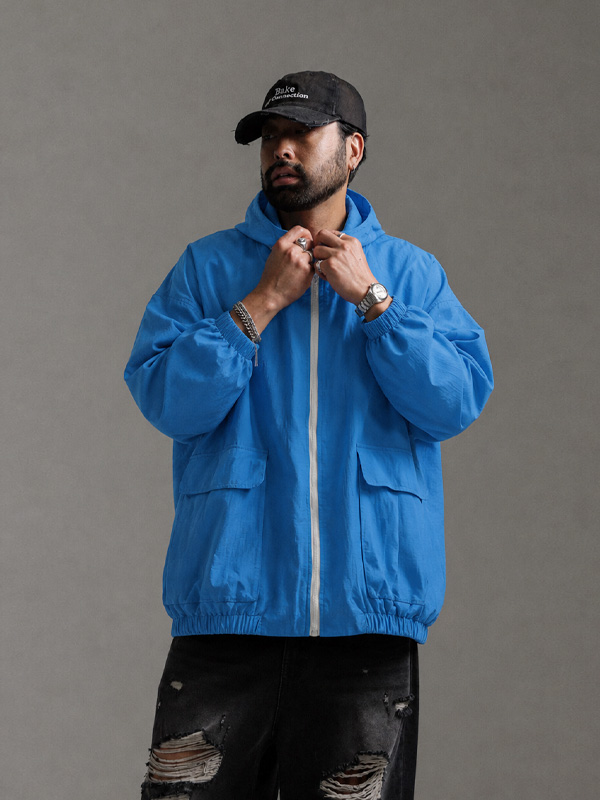 (L-5XL)<BR>페인스빌 带帽外套