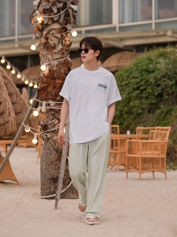 (L-5XL)<BR>어치브 短袖T恤