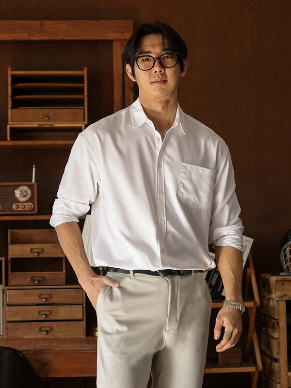 (M-6XL)<br>줄린 长袖衬衫