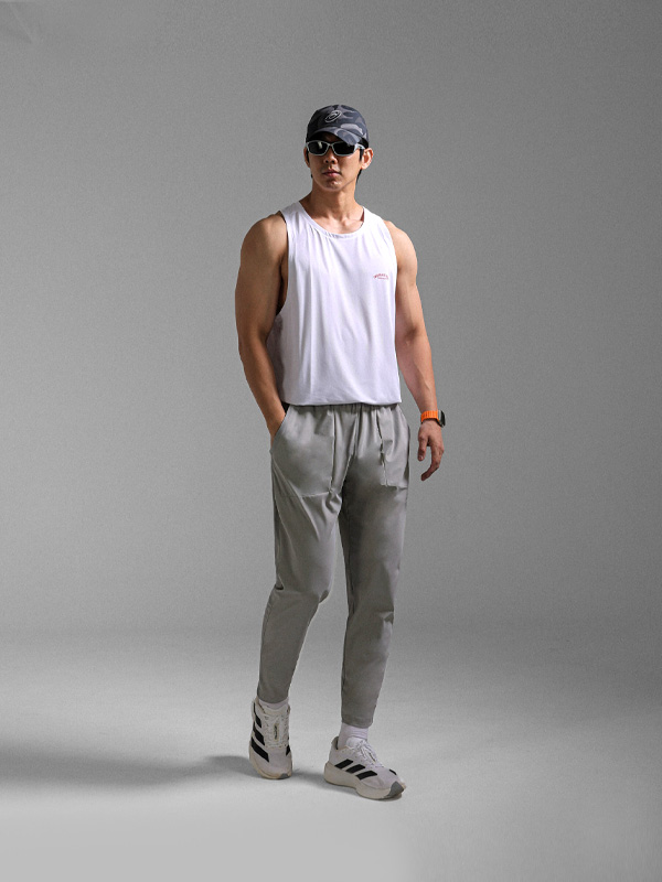 (L-7XL)<br>모션쿨 修身 러닝밴딩팬츠<br><font color="#072c81"><B>[ W.DNA ]</B></font>