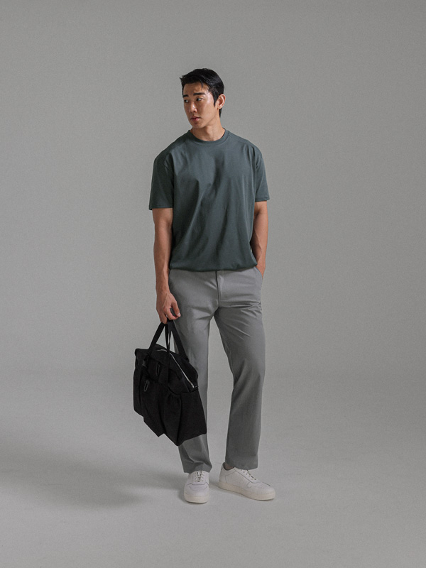 (M-6XL)<br>서플리 넣은척 실켓 短袖T恤 T094