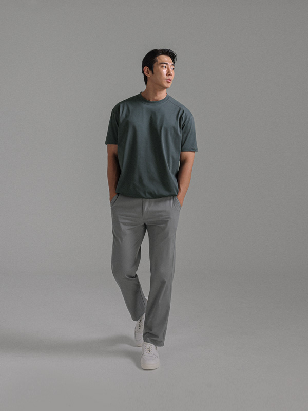 (M-6XL)<BR>엔비유 侧边带 宽松长裤 <br><font color="#098a09"><B>选择长度 (基础,长款+8cm)</B></font><BR><B><FONT COLOR="#ff4800">[额外折扣]</FONT></B>