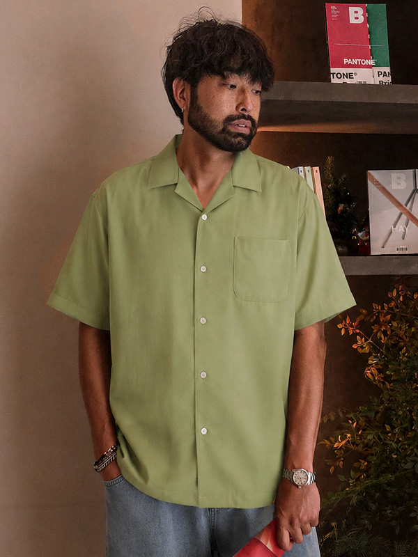 (XL-6XL)<br>루단다 短袖衬衫