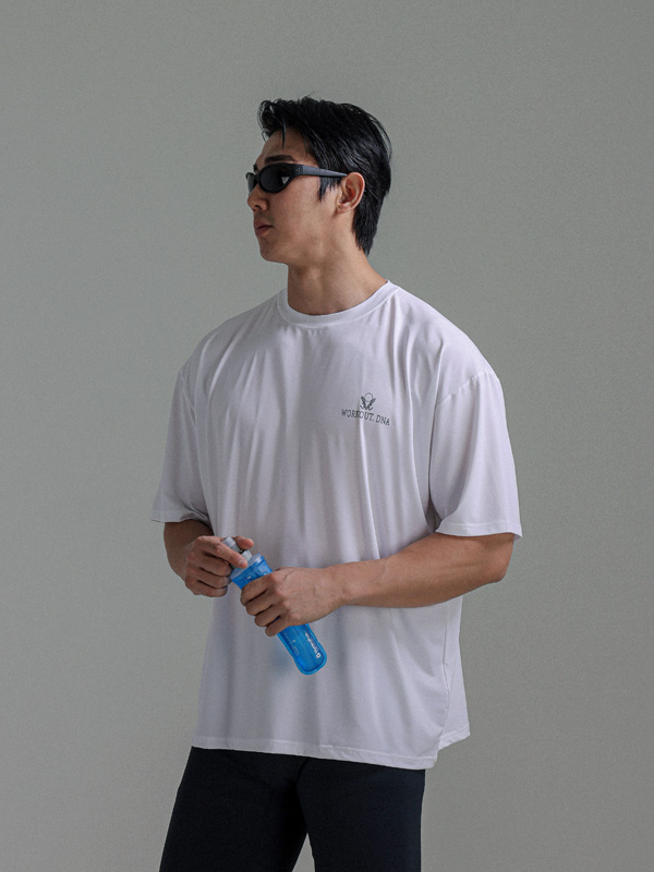 (L-5XL)<BR>아르빈 功能 短袖T恤 <br><font color="#072c81"><B>[ W.DNA ]</B></font>