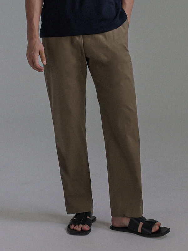 (L-6XL)<BR>루비노 숨멎핏 亚麻绑带裤(标准配合)